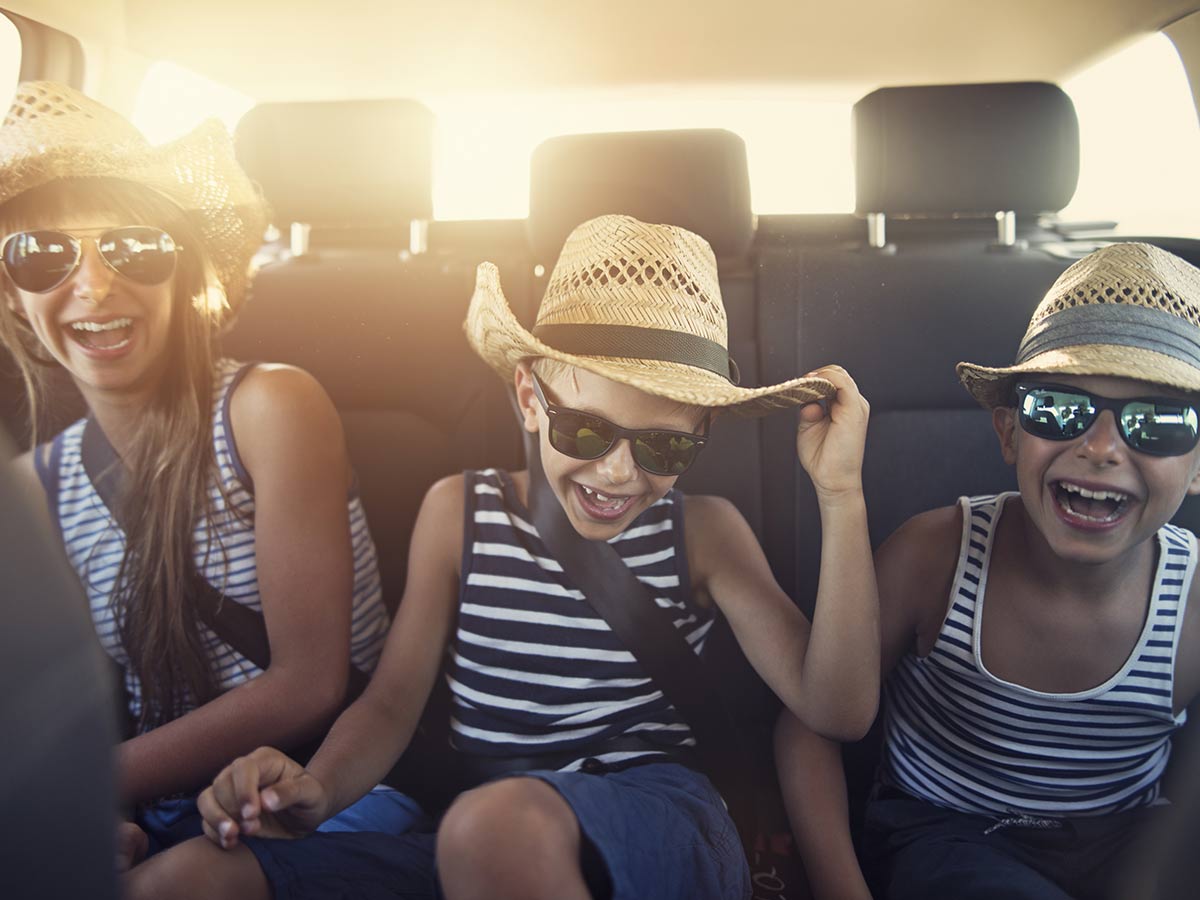 9 fun games to play with the kids to keep them busy on long road trips.